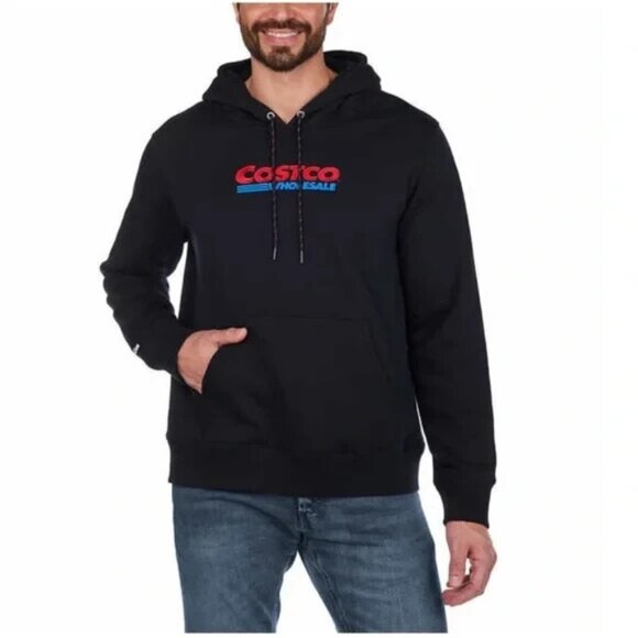 Kirkland Signature Other - Kirkland Signature Hoodie Sweatshirt Logo (Black, Small/Medium)